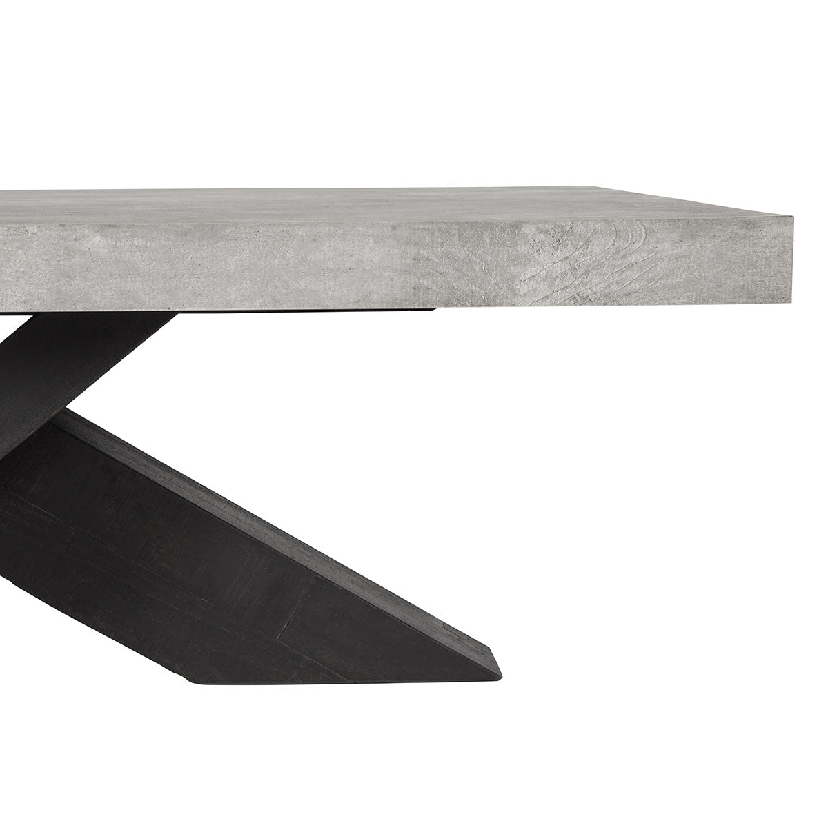 Durant Black/Antique Gray Coffee Table - Ornate Home