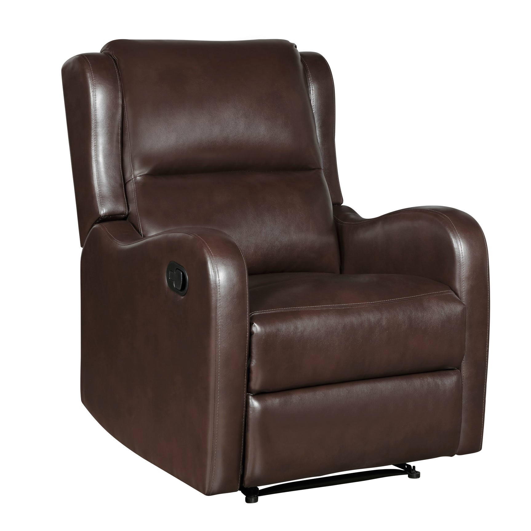Durant Brown Reclining Chair - Ornate Home