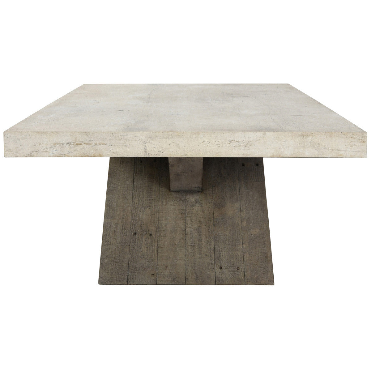 Durant Distressed Gray Coffee Table - Ornate Home