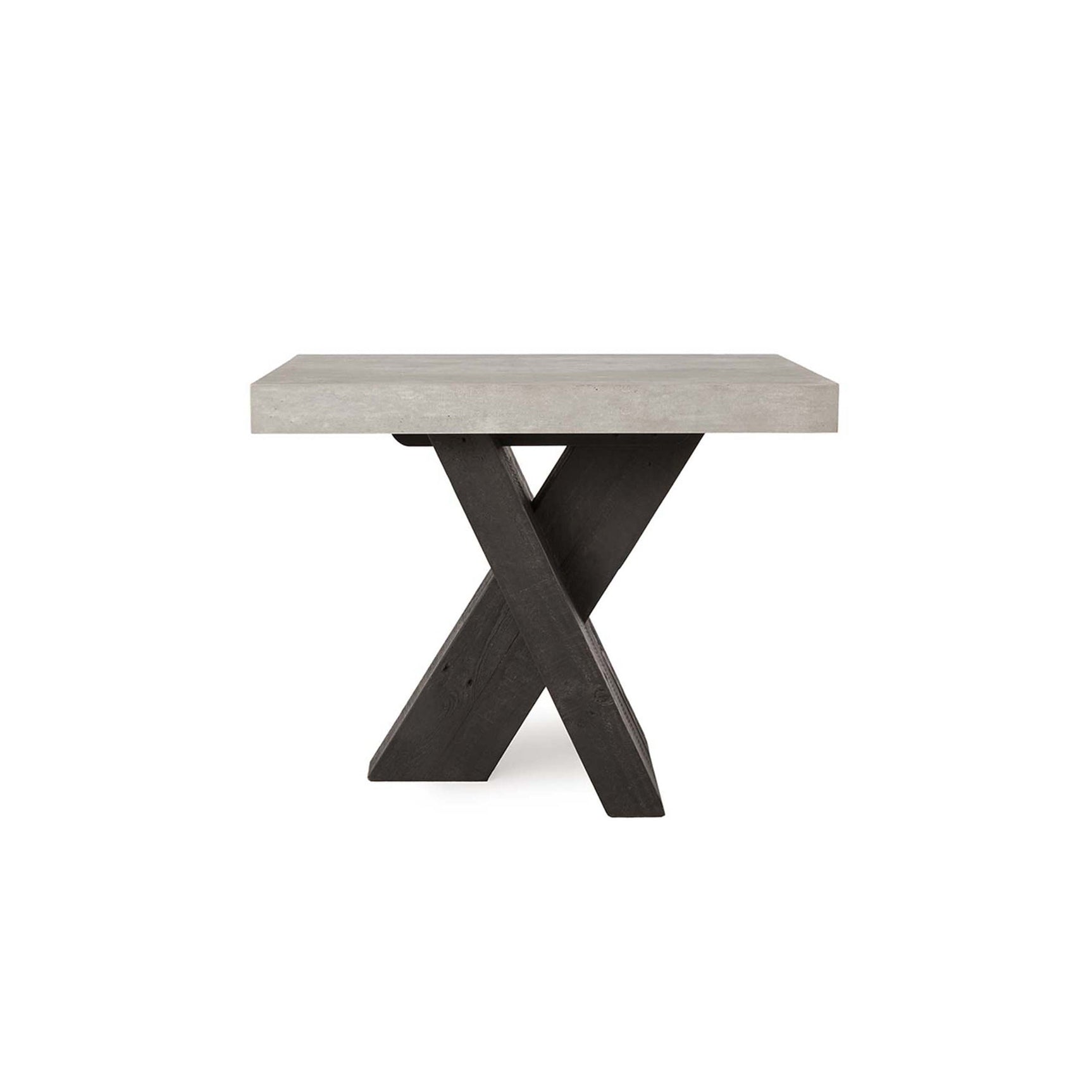 Durant Gray/Black End Table - Ornate Home