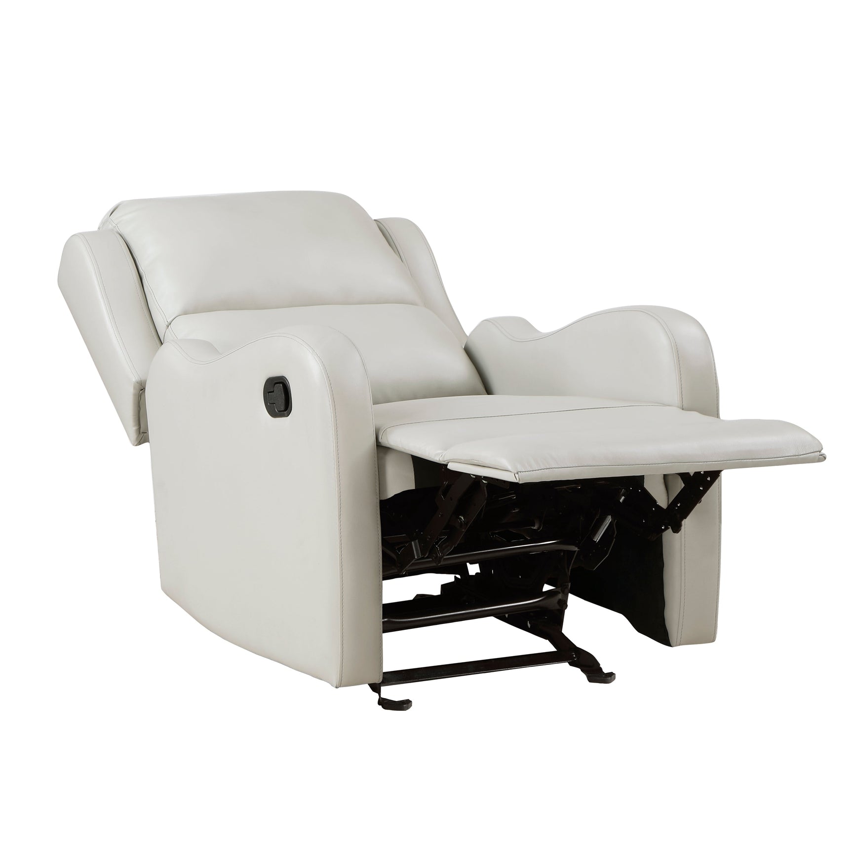 Durant Taupe Glider Reclining Chair - Ornate Home