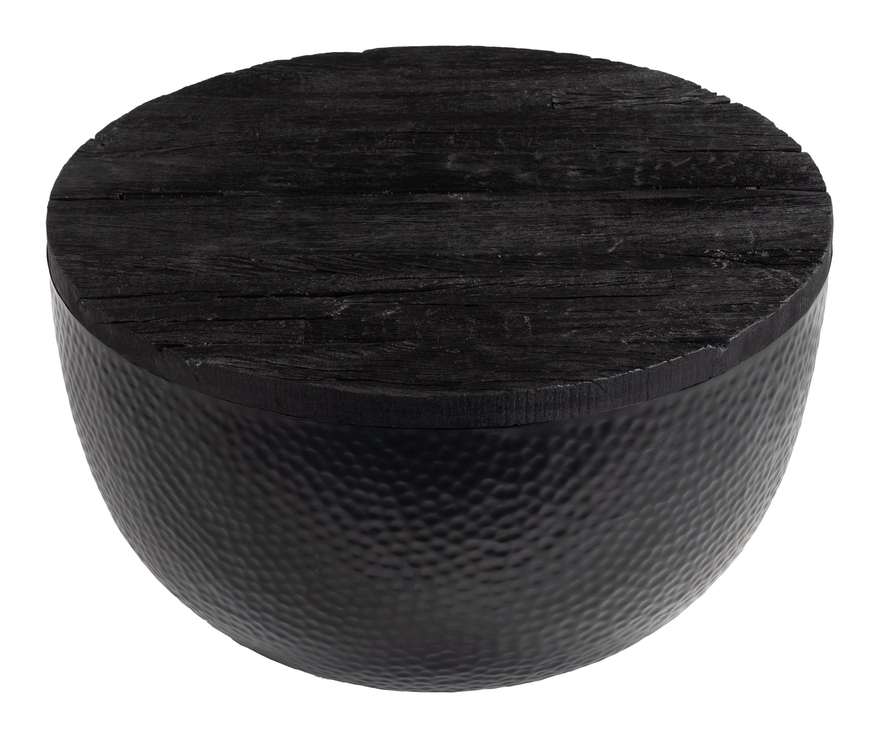Duskan Black Storage Coffee Table - Ornate Home