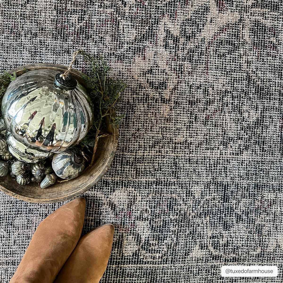 Dusty Sage Greenpoint Medallion Washable Area Rug - Ornate Home