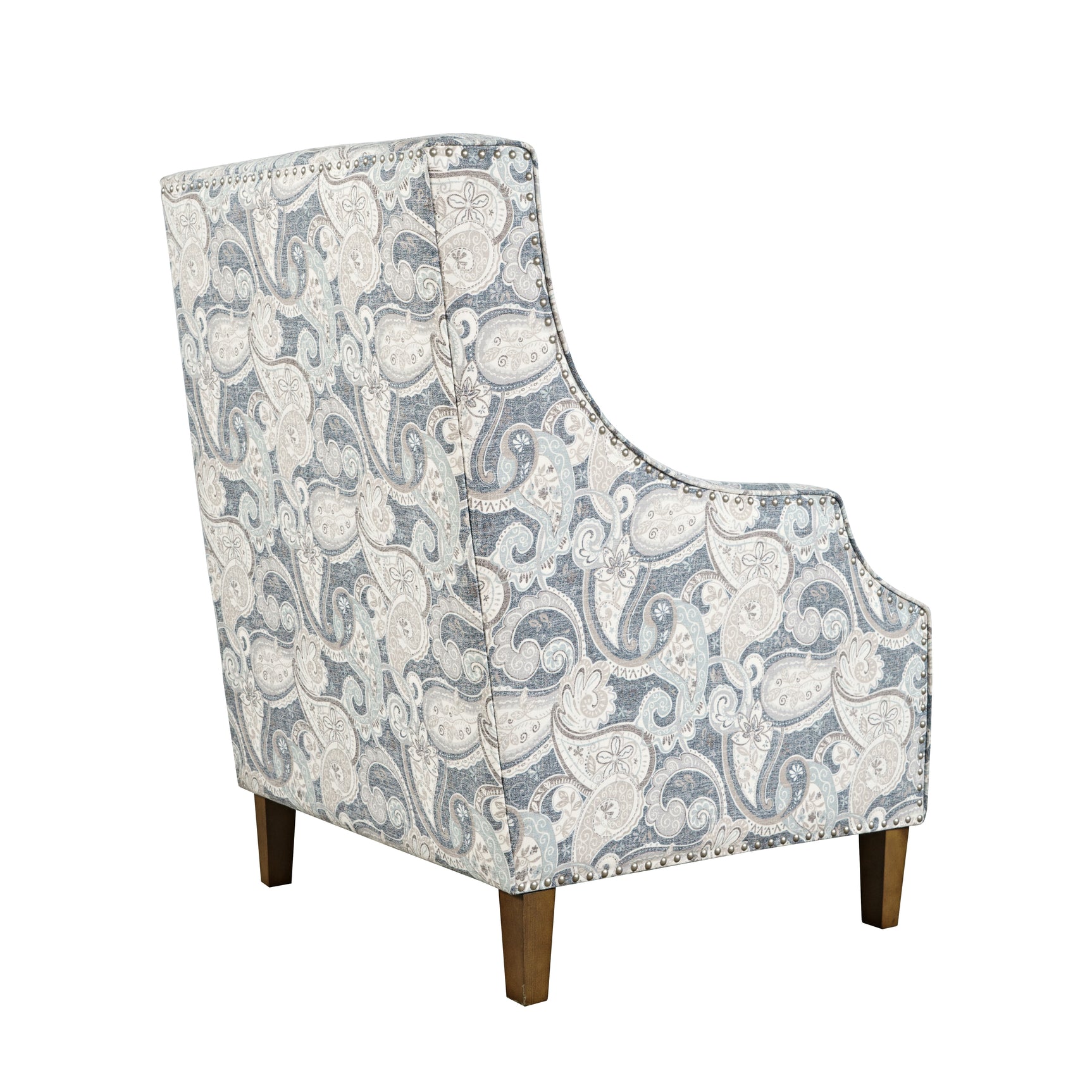 Duval Denim Accent Chair - Ornate Home
