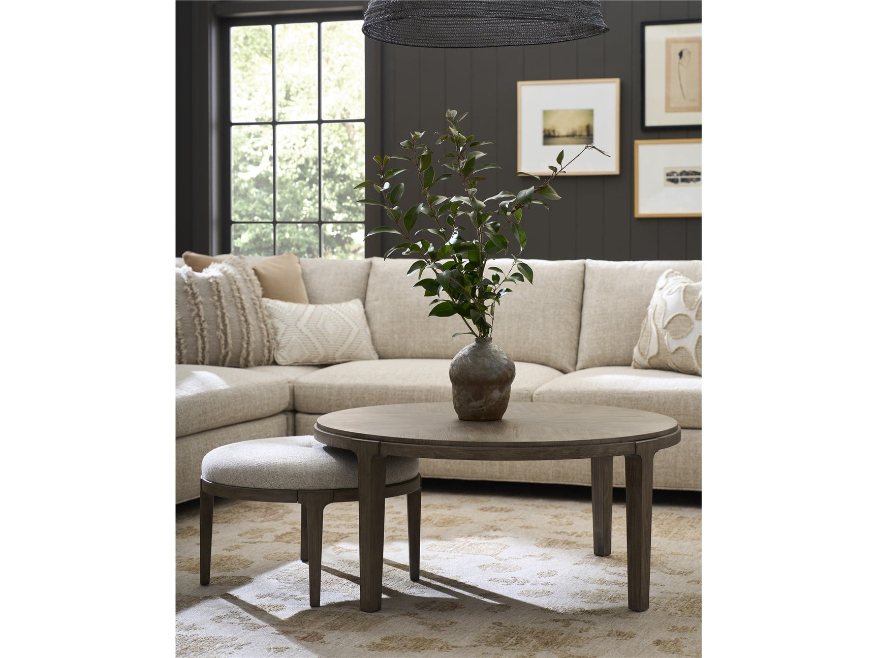 Dwell Boulder Bunching Ottoman - Ornate Home