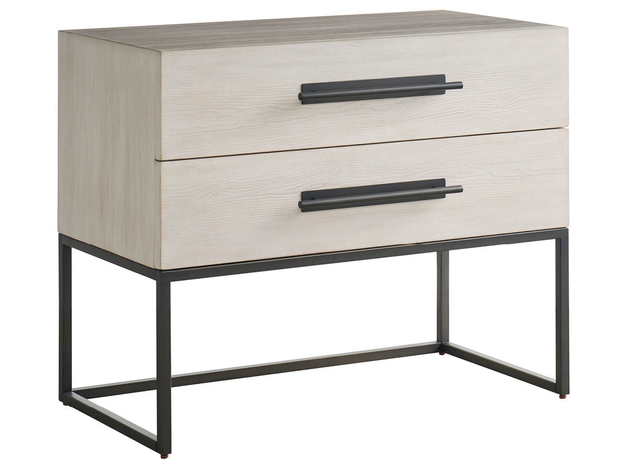 Dwell River Rock Metal Base Nightstand - Ornate Home