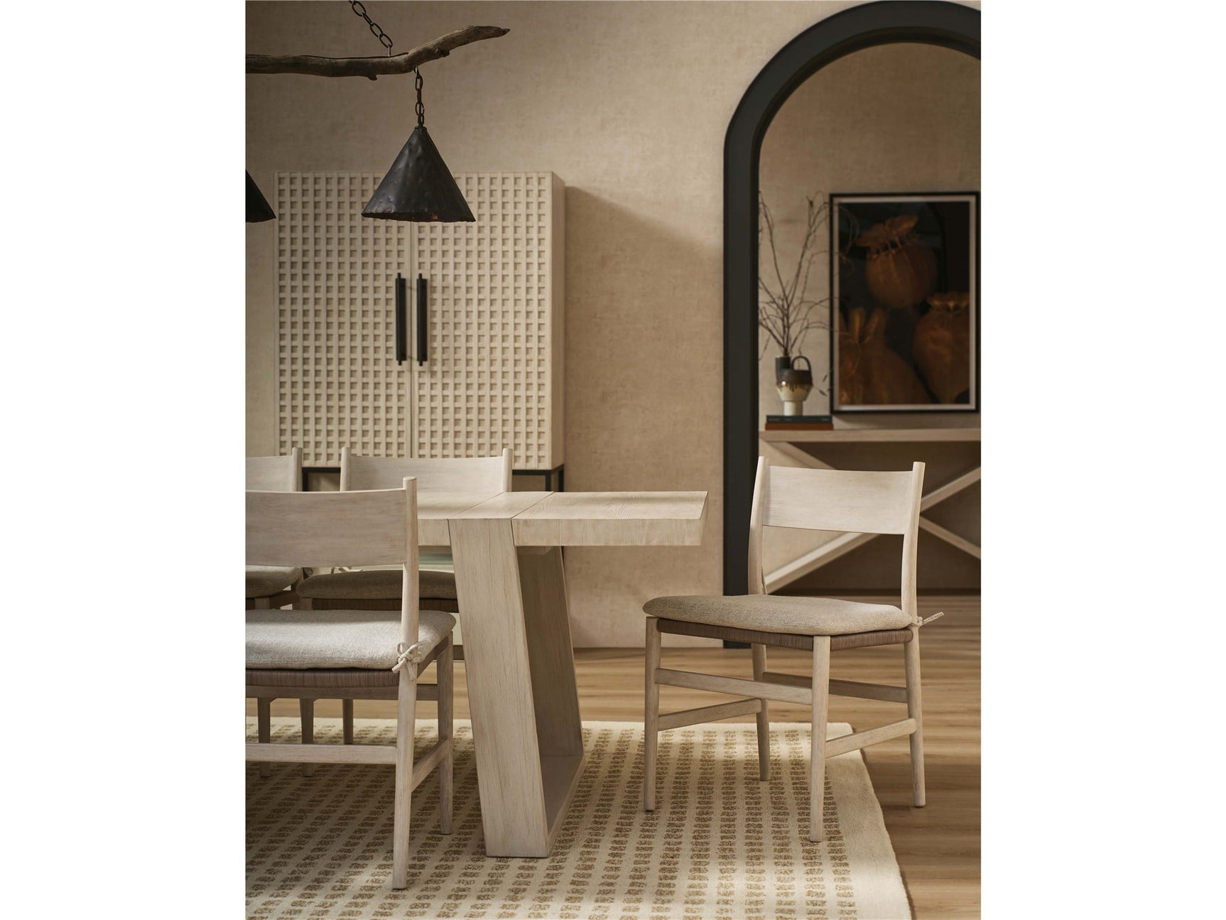 Dwell River Rock Wood Back Side Chair (Set of 2) - Ornate Home