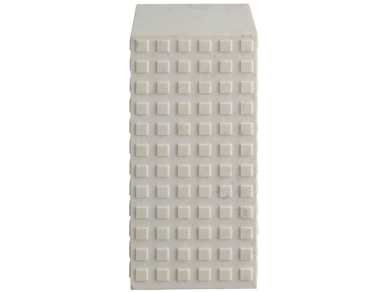 Dwell White Banswara Stone Accent Table - Ornate Home