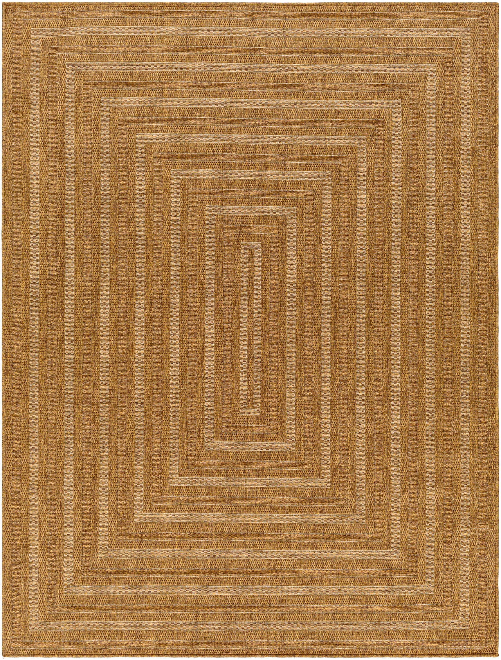 Dyami Flatweave Faux Jute Outdoor Rug - Ornate Home