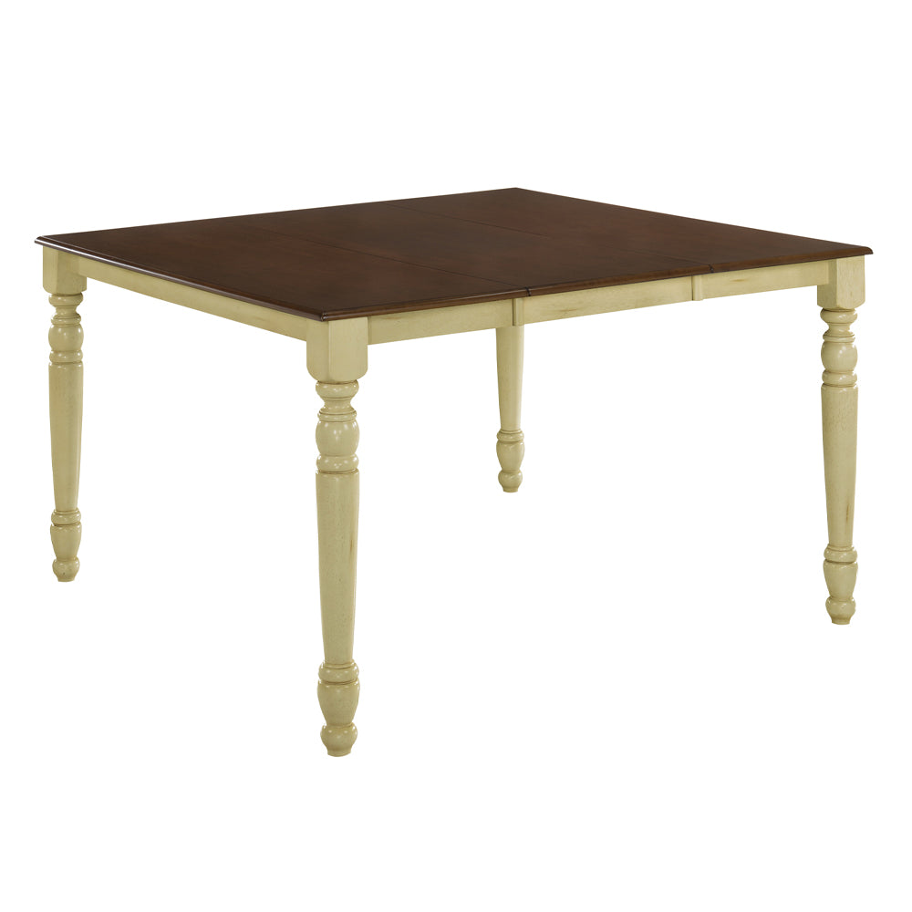 Dylan Buttermilk & Oak Counter Height Table - Ornate Home