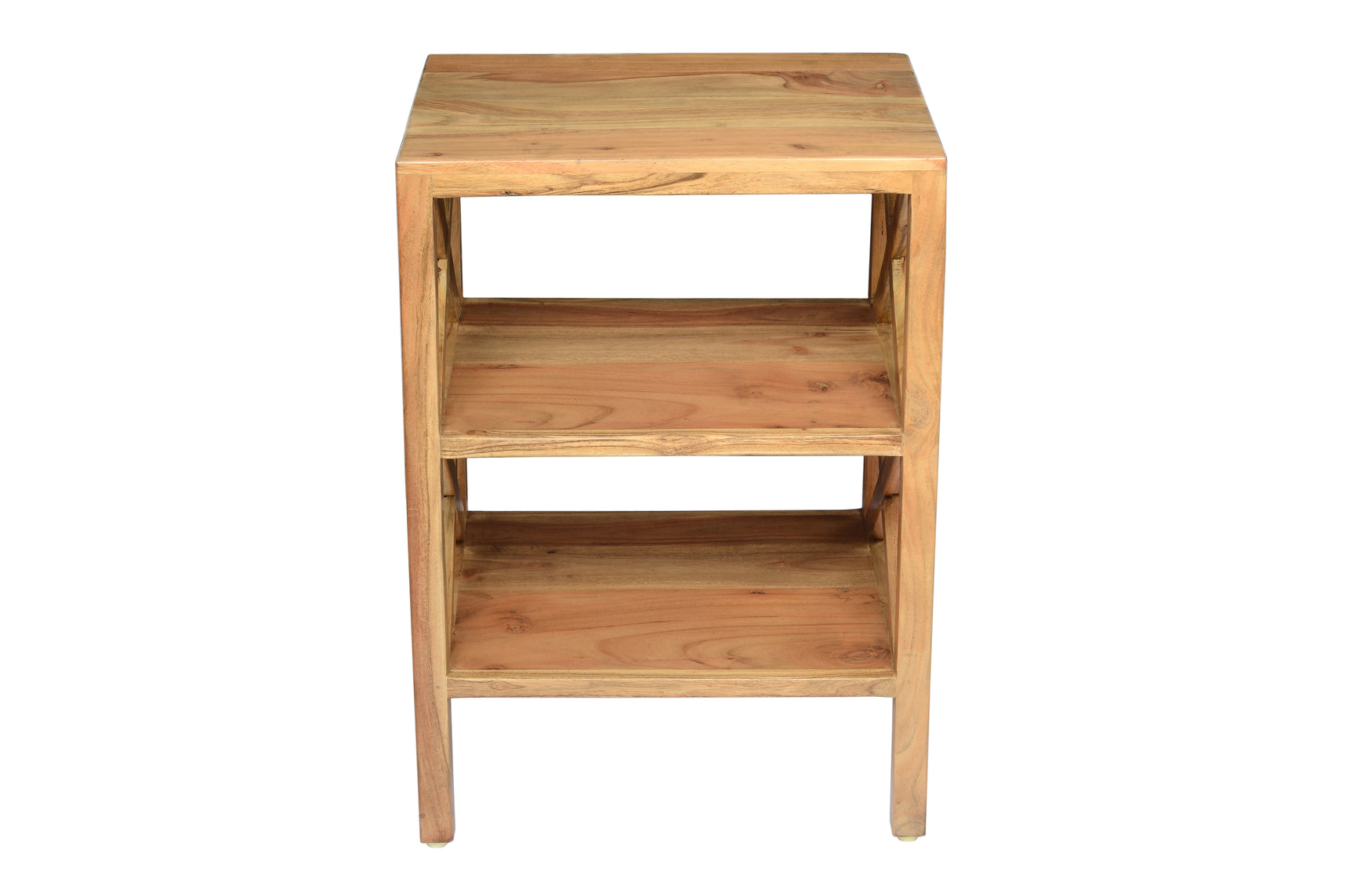 Dylan Natural X Side Accent Table - Ornate Home