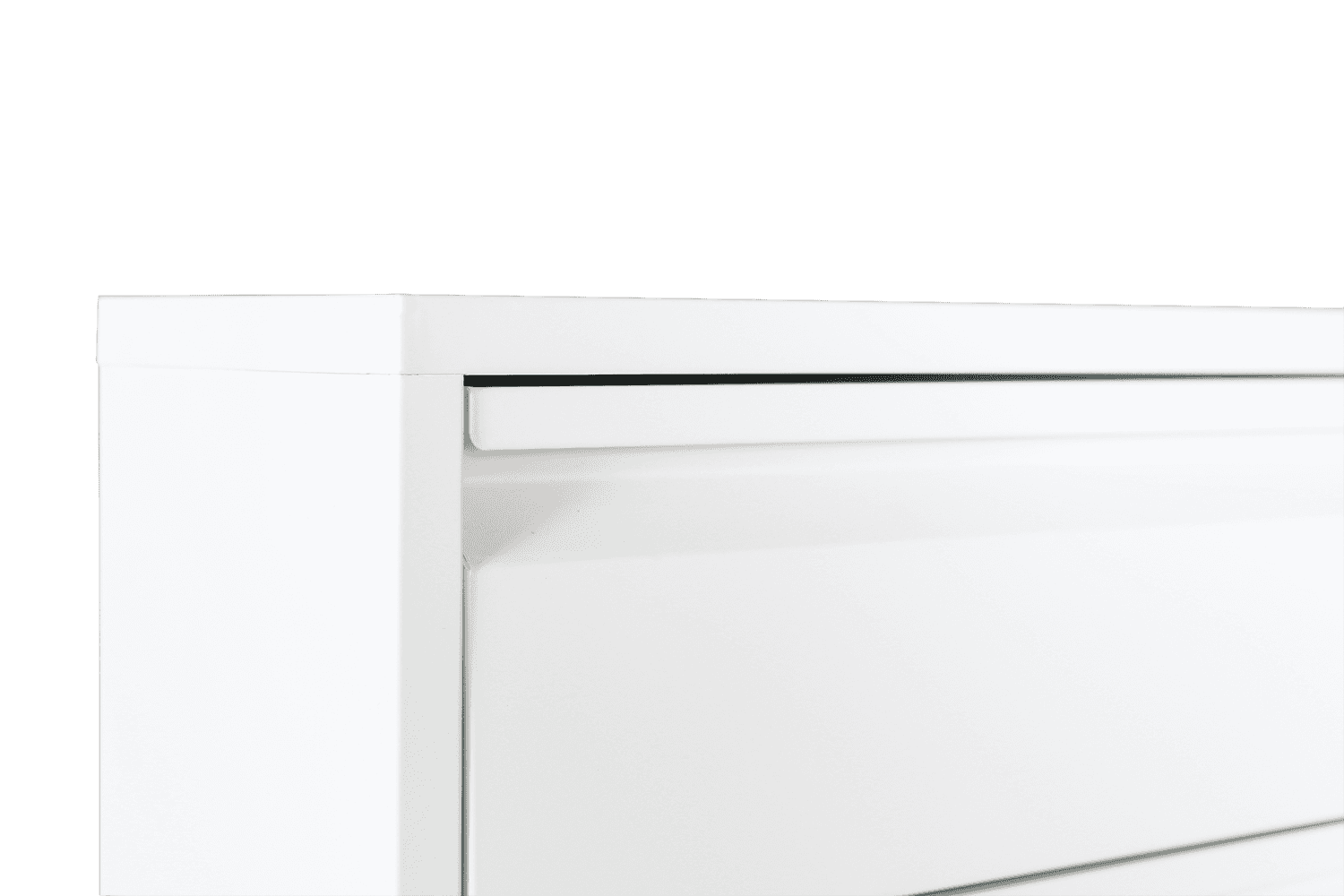 Dylan White Metal 4 Doors Shoe Cabinet - Ornate Home