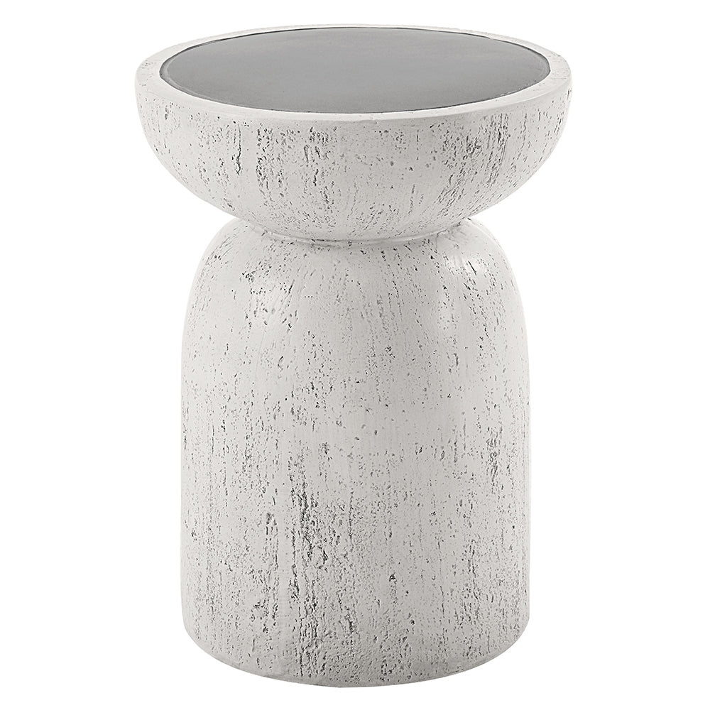 Dylana Natural Gray Accent Table - Ornate Home