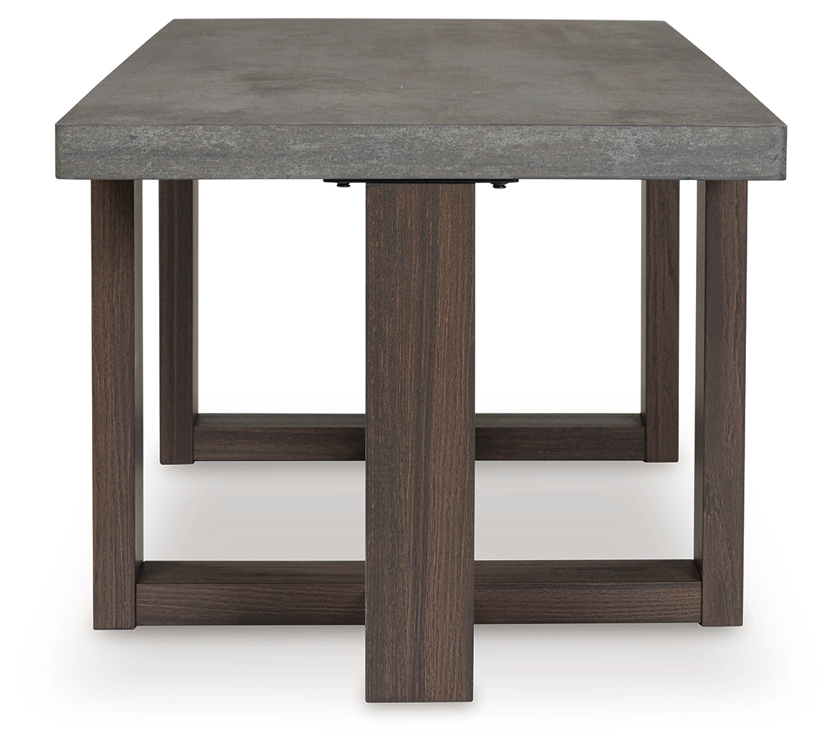 Dynnford Gray/Brown Occasional Table Set (Set of 3) - Ornate Home