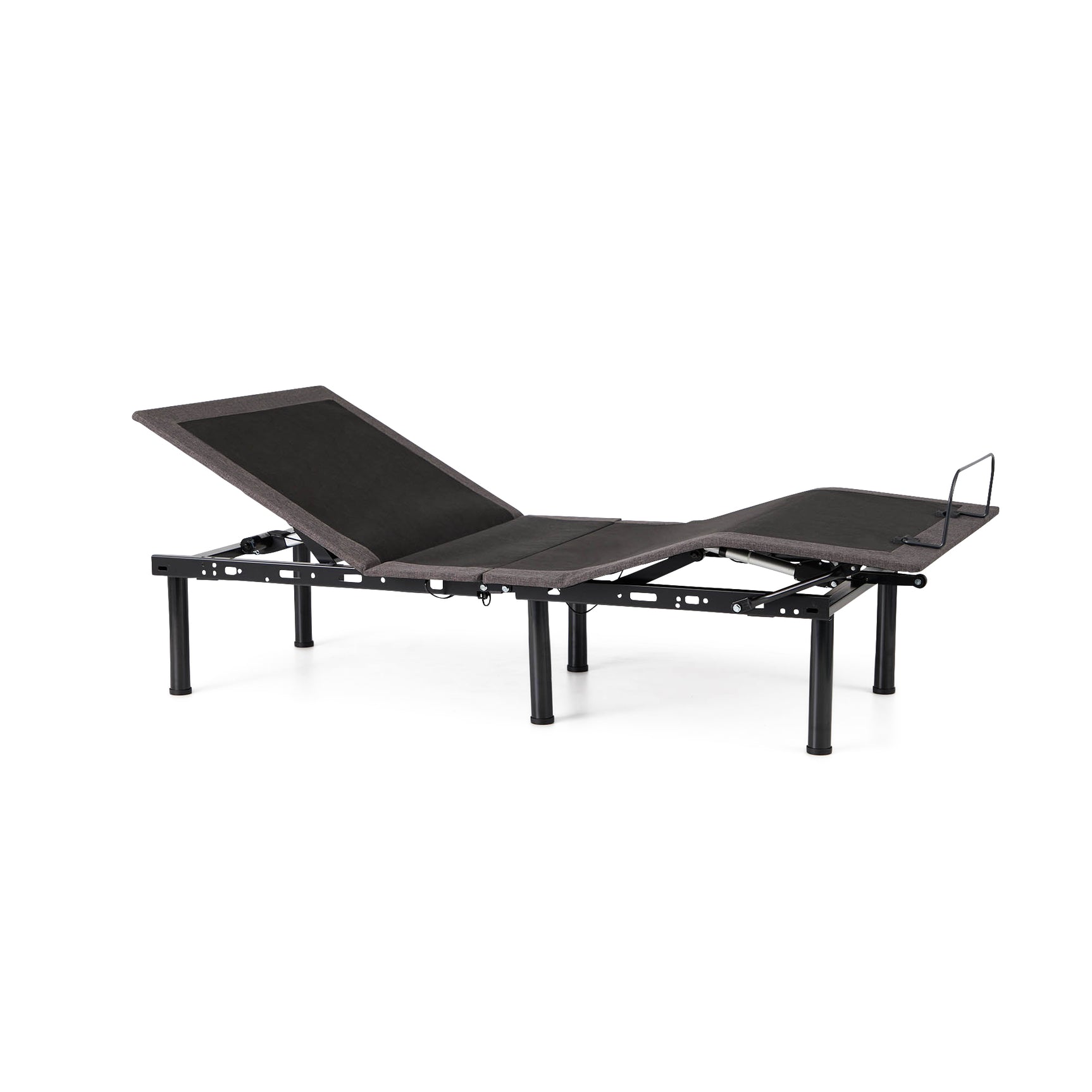E255 Charcoal Cal King Adjustable-Bed-Base - Ornate Home