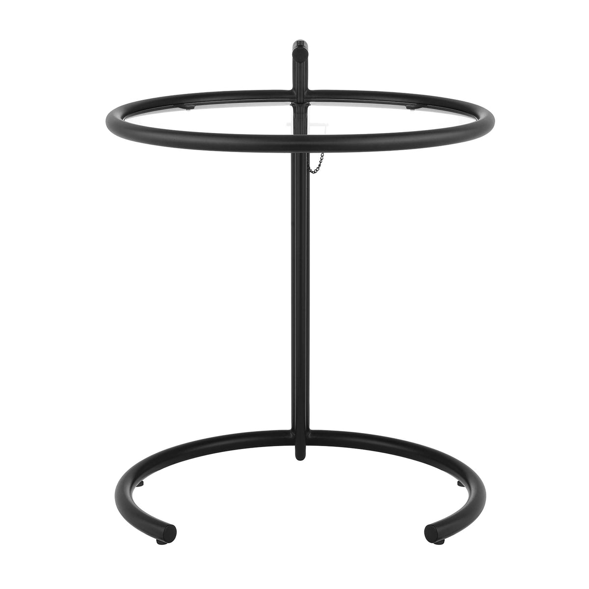 Black Eileen Gray Metal Side Table