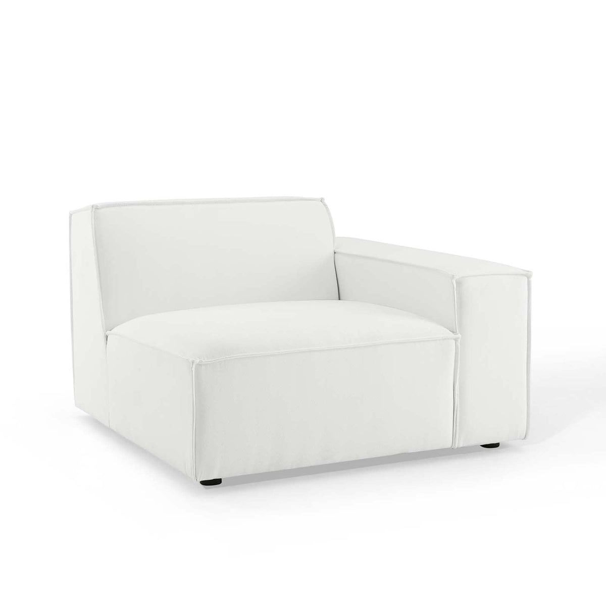 Restore White 2-Piece Sectional Sofa