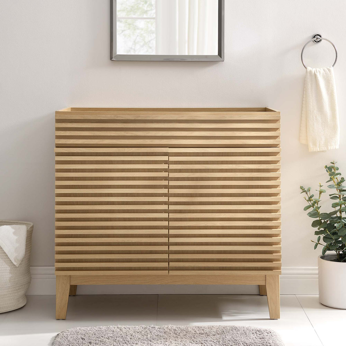 Render Oak 36" Bathroom Vanity Cabinet
