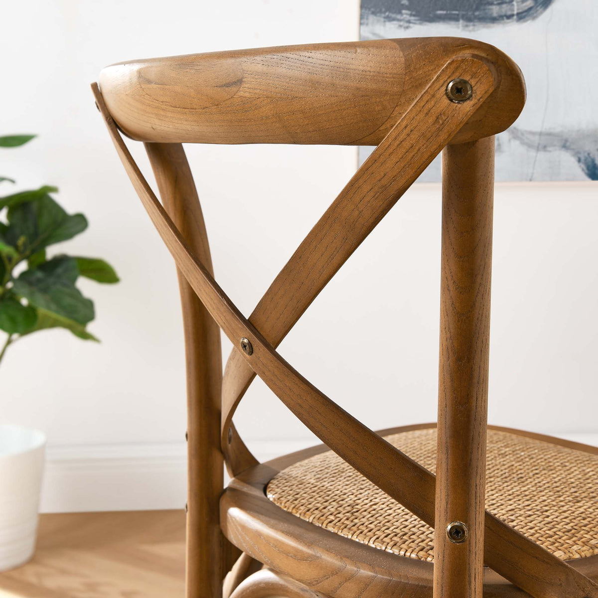 Gear Walnut Counter Stool - 19x17.5"