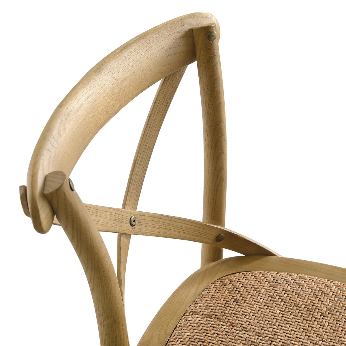 Gear Natural Bar Stool - 19x17.5"