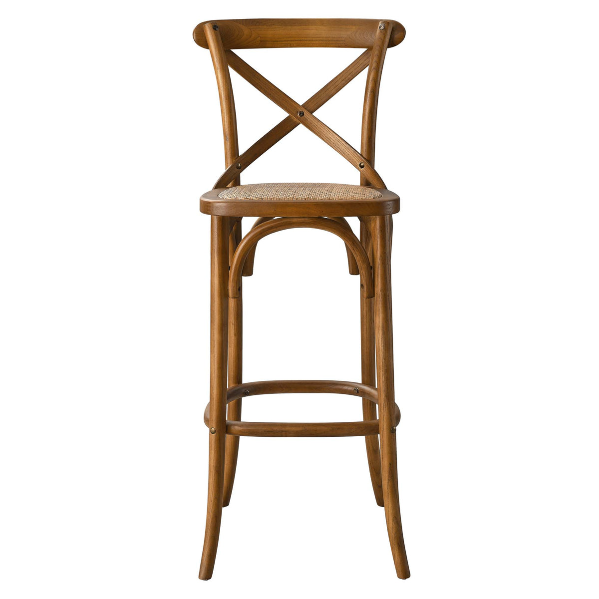Gear Walnut Bar Stool - 19x17.5"