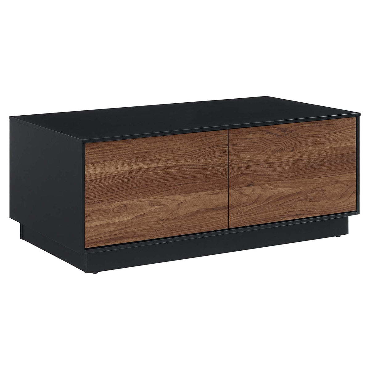 Holden Black/Walnut 36" Coffee Table