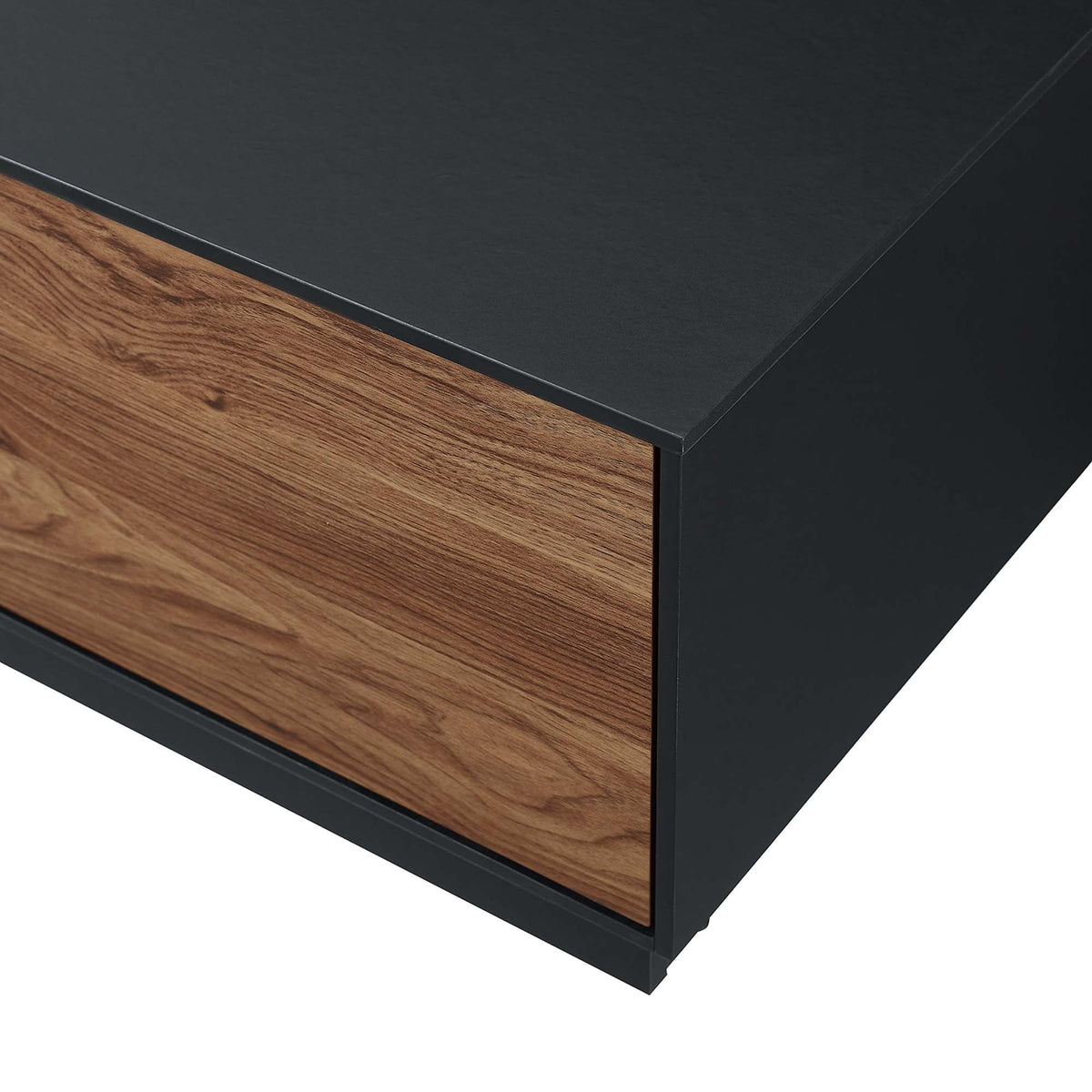 Holden Black/Walnut 36" Coffee Table