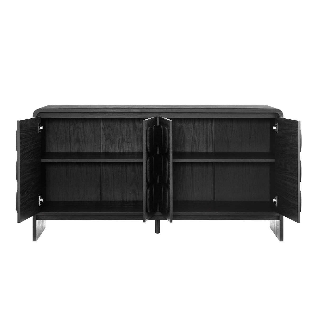 Toscana Black 61" Sideboard