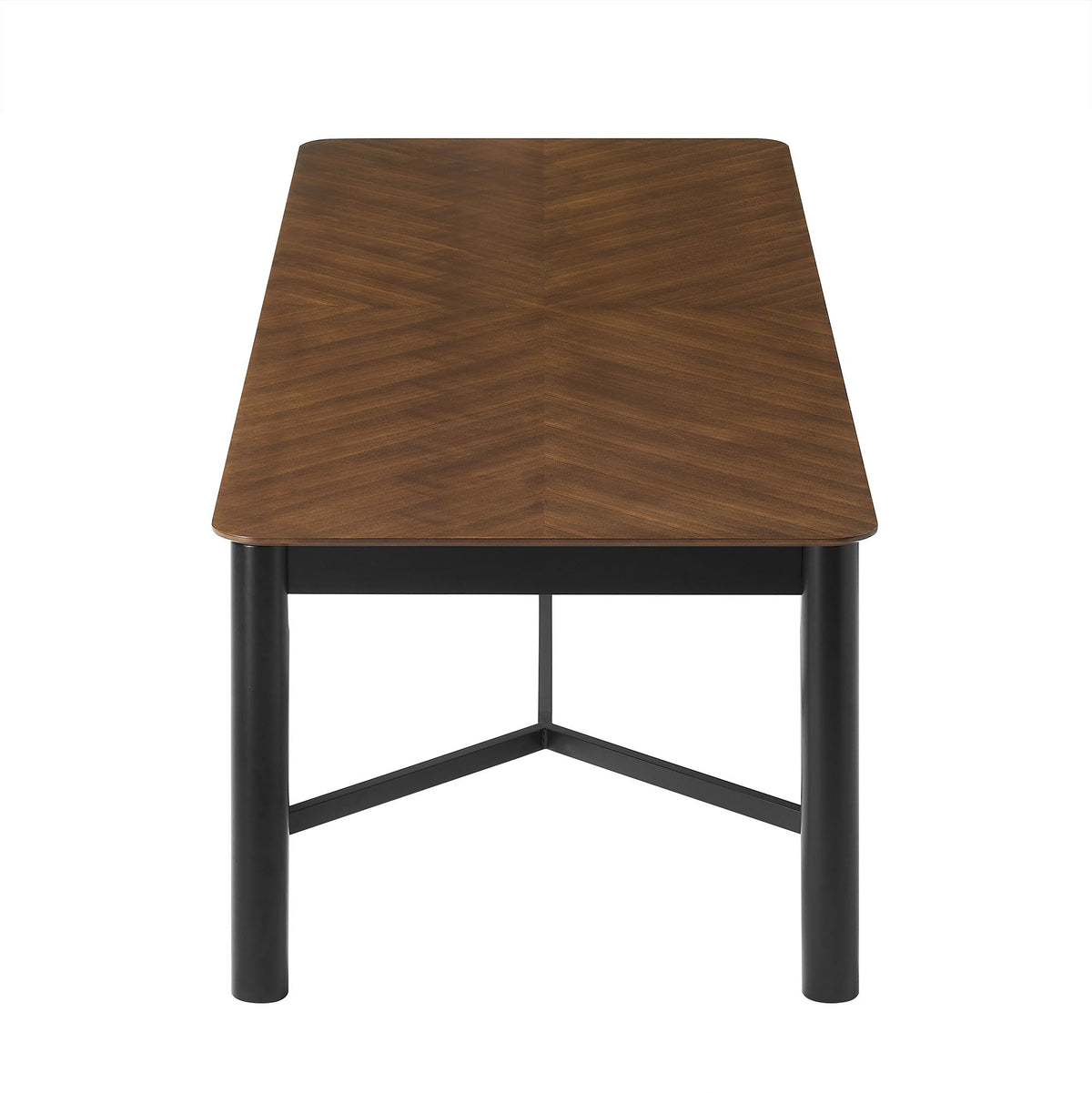 Ashlan Walnut 110" Rectangle Dining Table