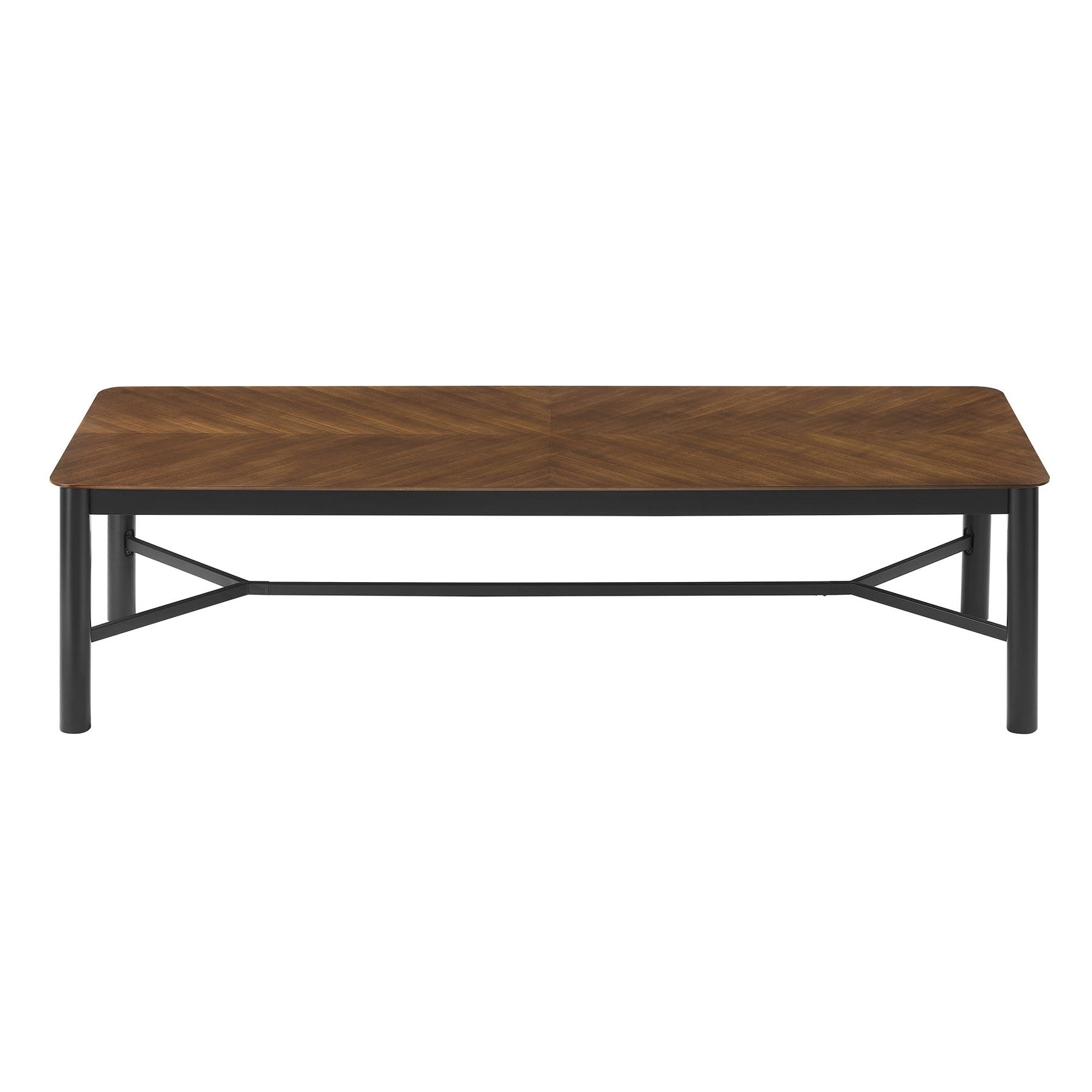 Ashlan Walnut 110" Rectangle Dining Table
