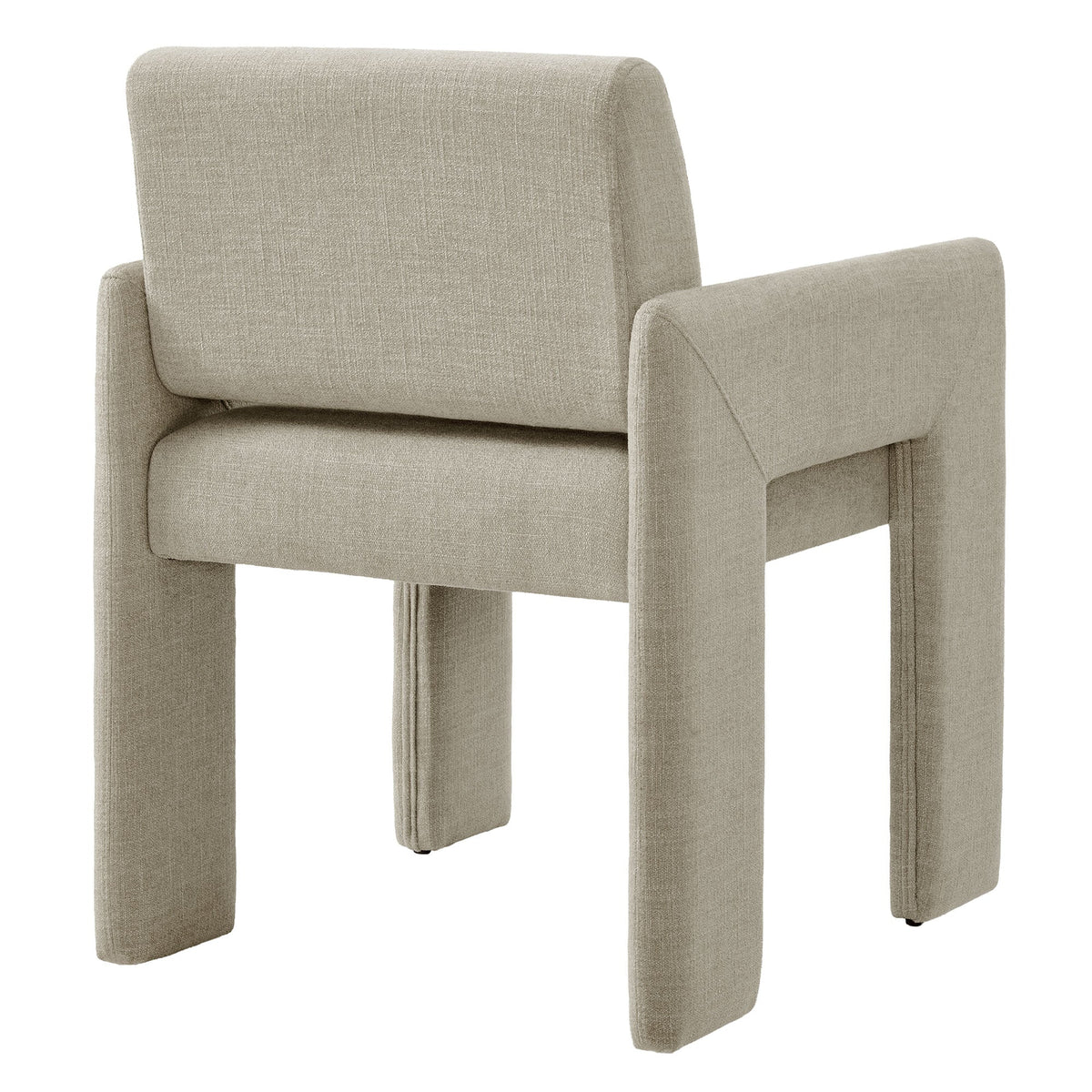 Daven Linen Fabric Upholstered Dining Chair