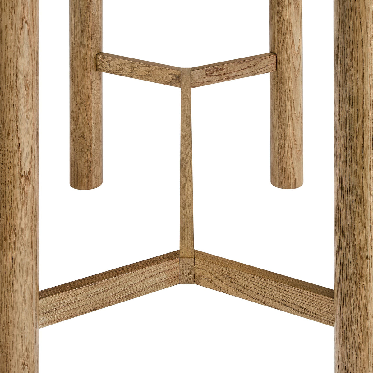 Alvia Weathered Rectangular 60" Oak Wood Bar Table