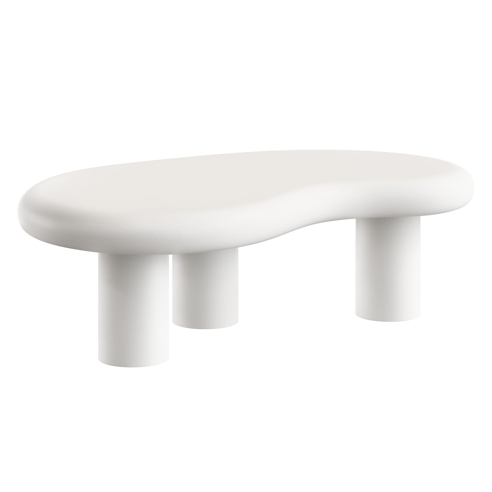 Elowen White Outdoor Patio Coffee Table