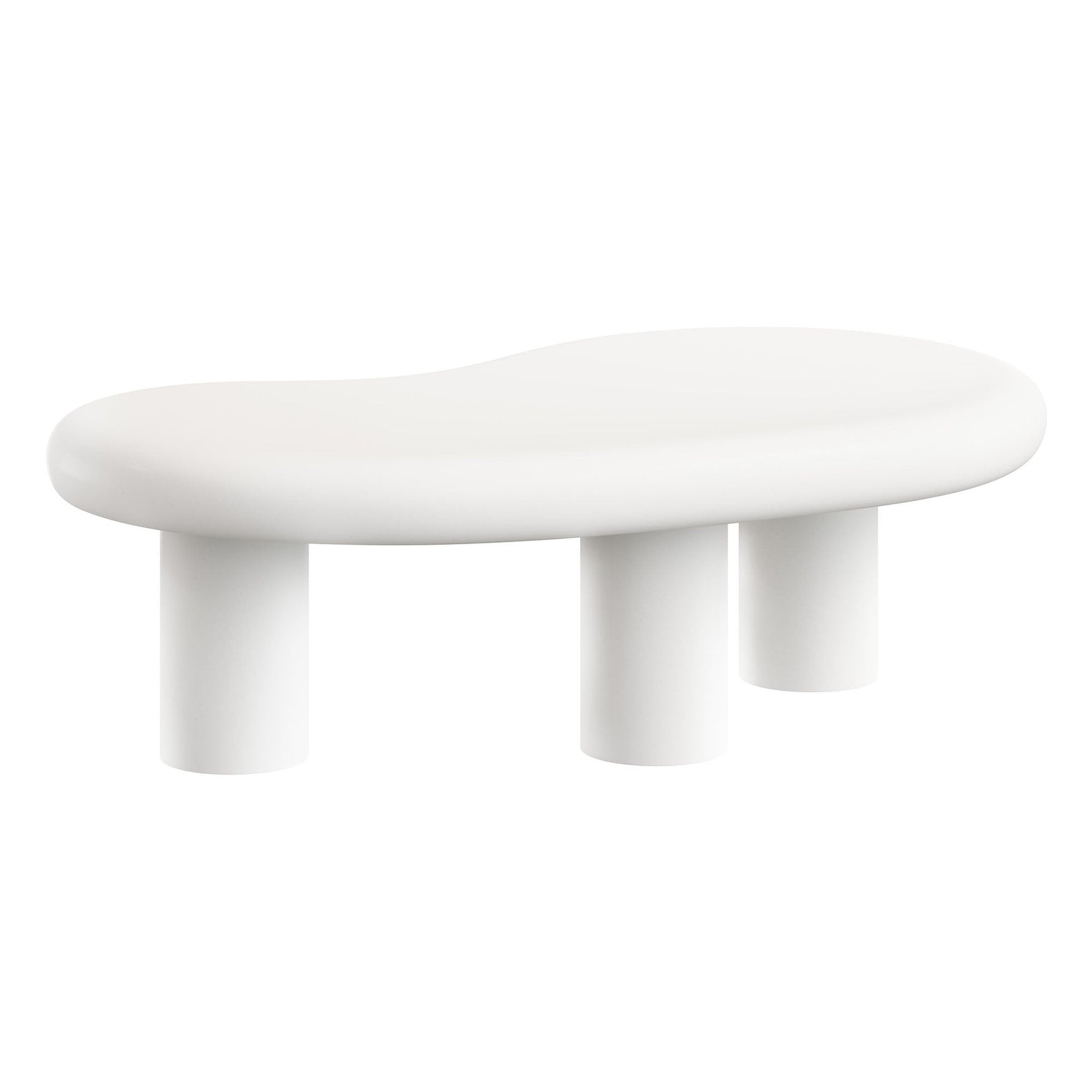 Elowen White Outdoor Patio Coffee Table
