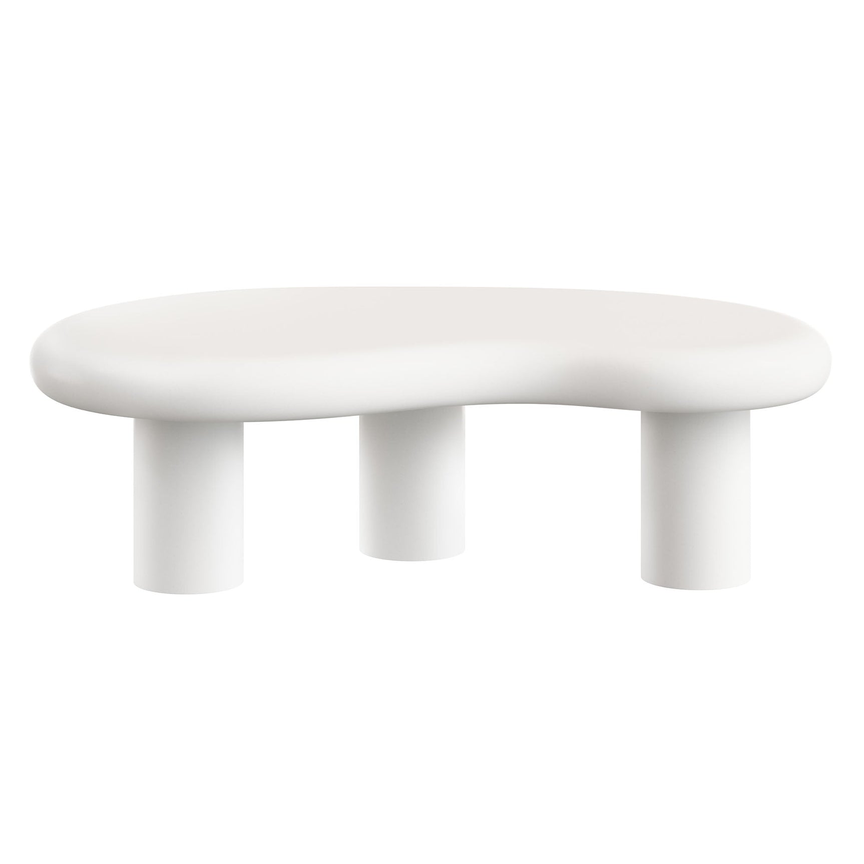 Elowen White Outdoor Patio Coffee Table