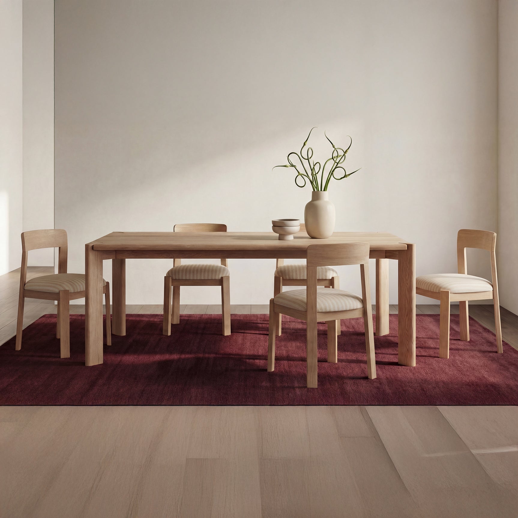 Oli Stripe/Natural Dining Chair (Set of 2)