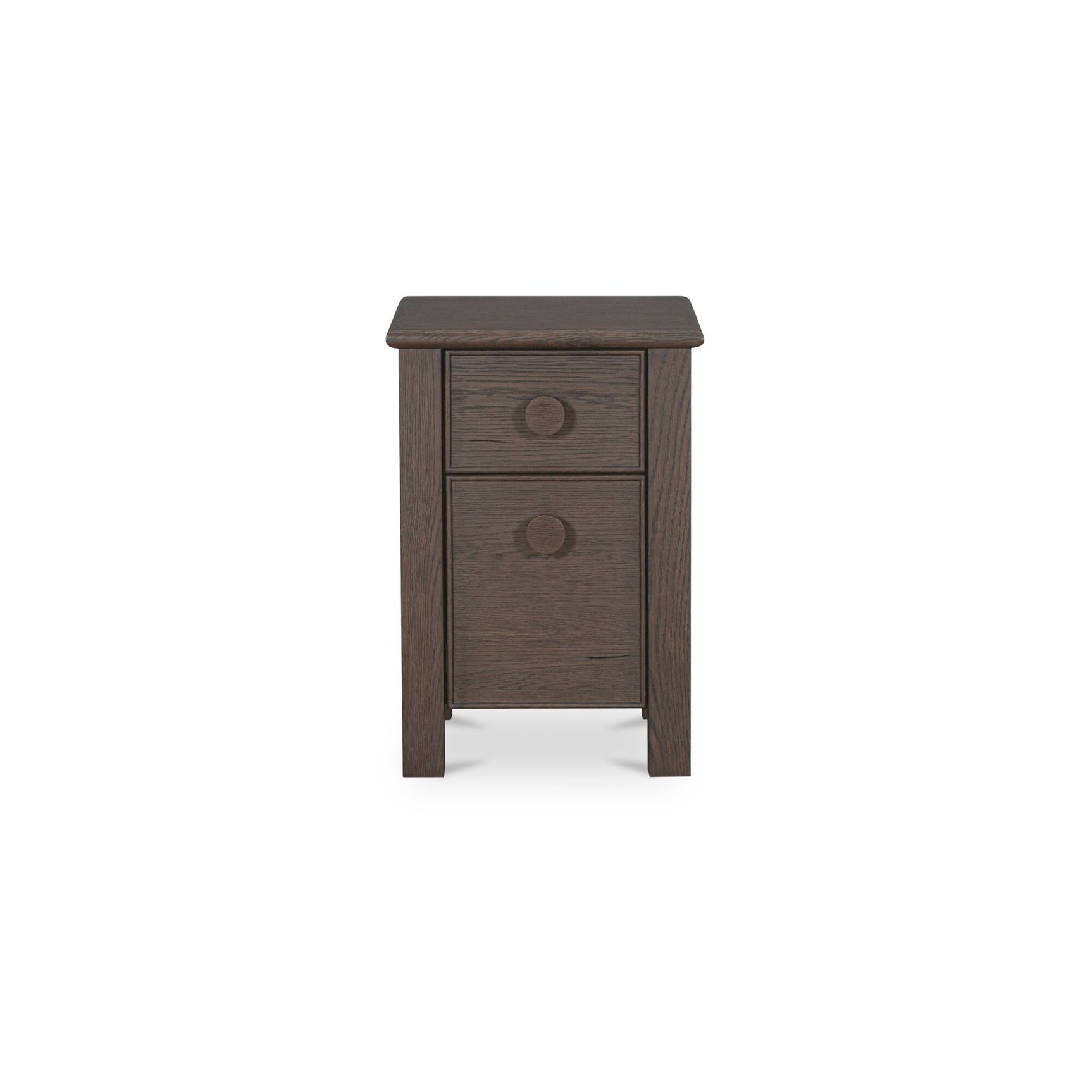 Loren Dark Brown Small Nightstand