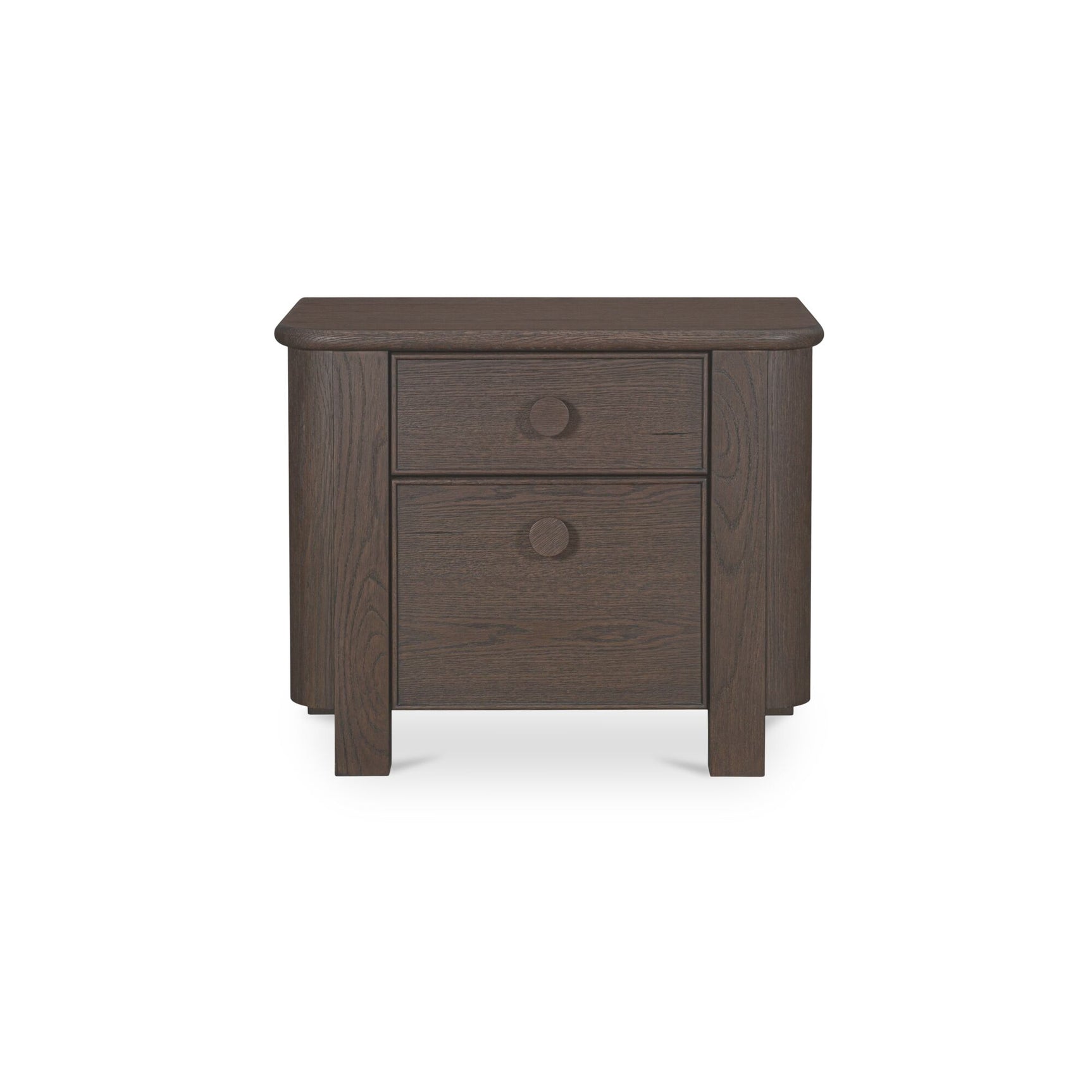 Loren Dark Brown Large Nightstand