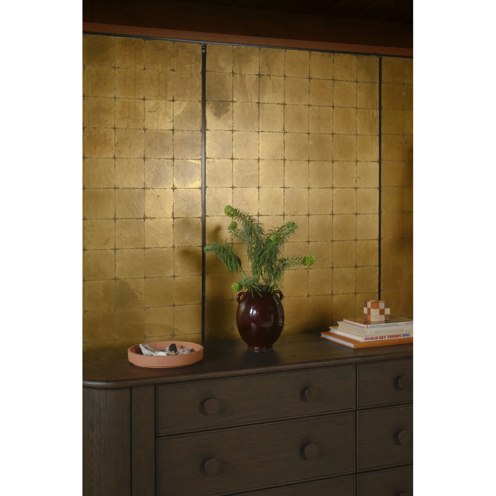 Loren Dark Brown 6 Drawer Dresser