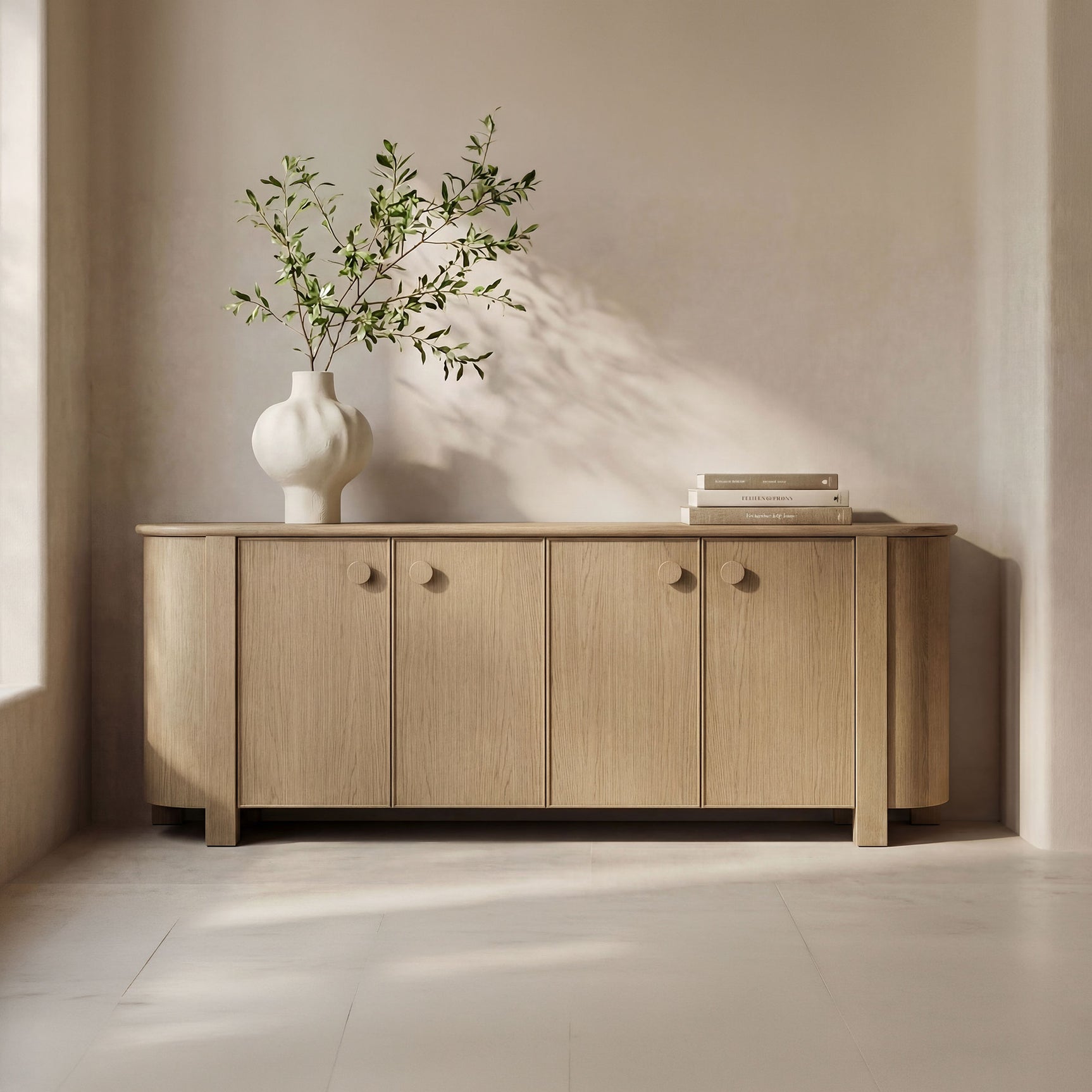 Loren Natural Sideboard