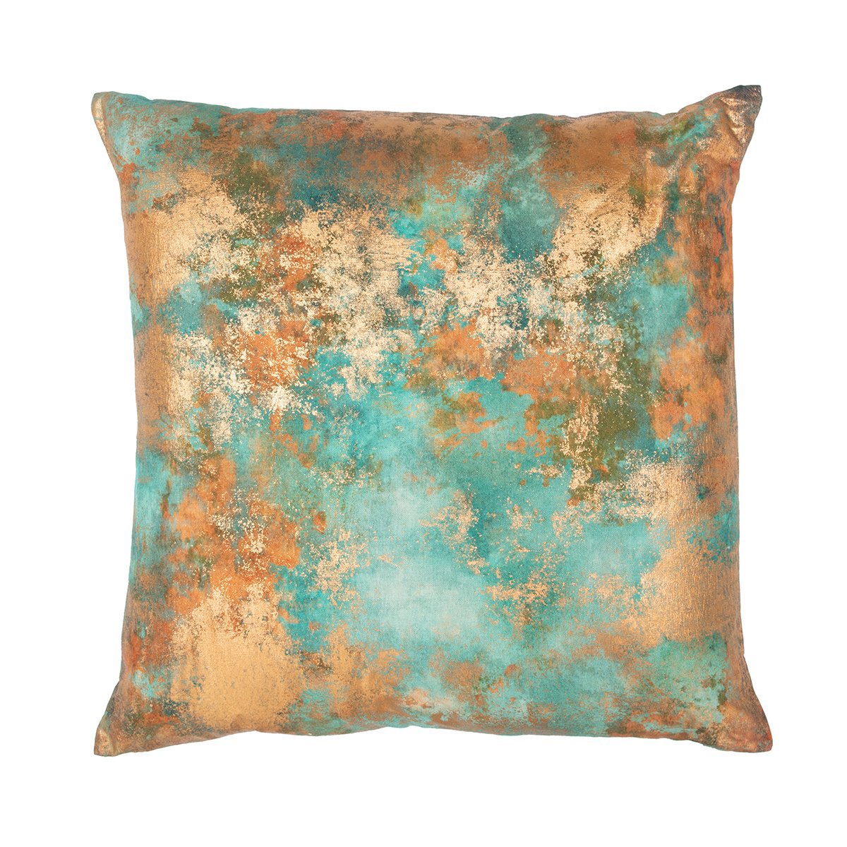 EQ Onara Turquoise Copper 22x22 Throw Pillow (Set of 2) - Ornate Home
