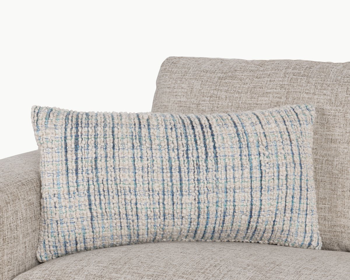 EQ Trona Blue/Ivory Multiple Sizes Throw Pillow (Set of 2) - Ornate Home