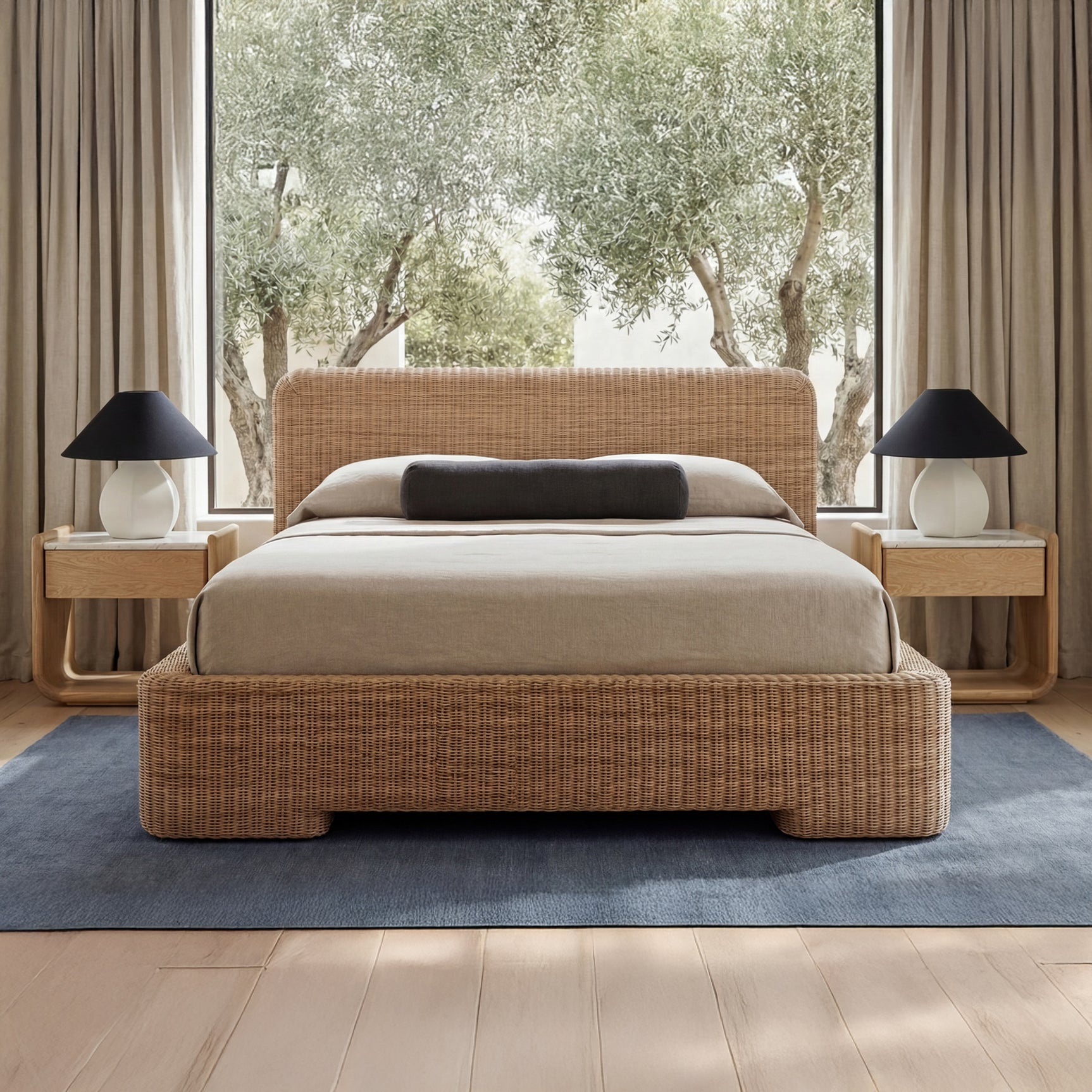 Claudia Natural Bed Queen