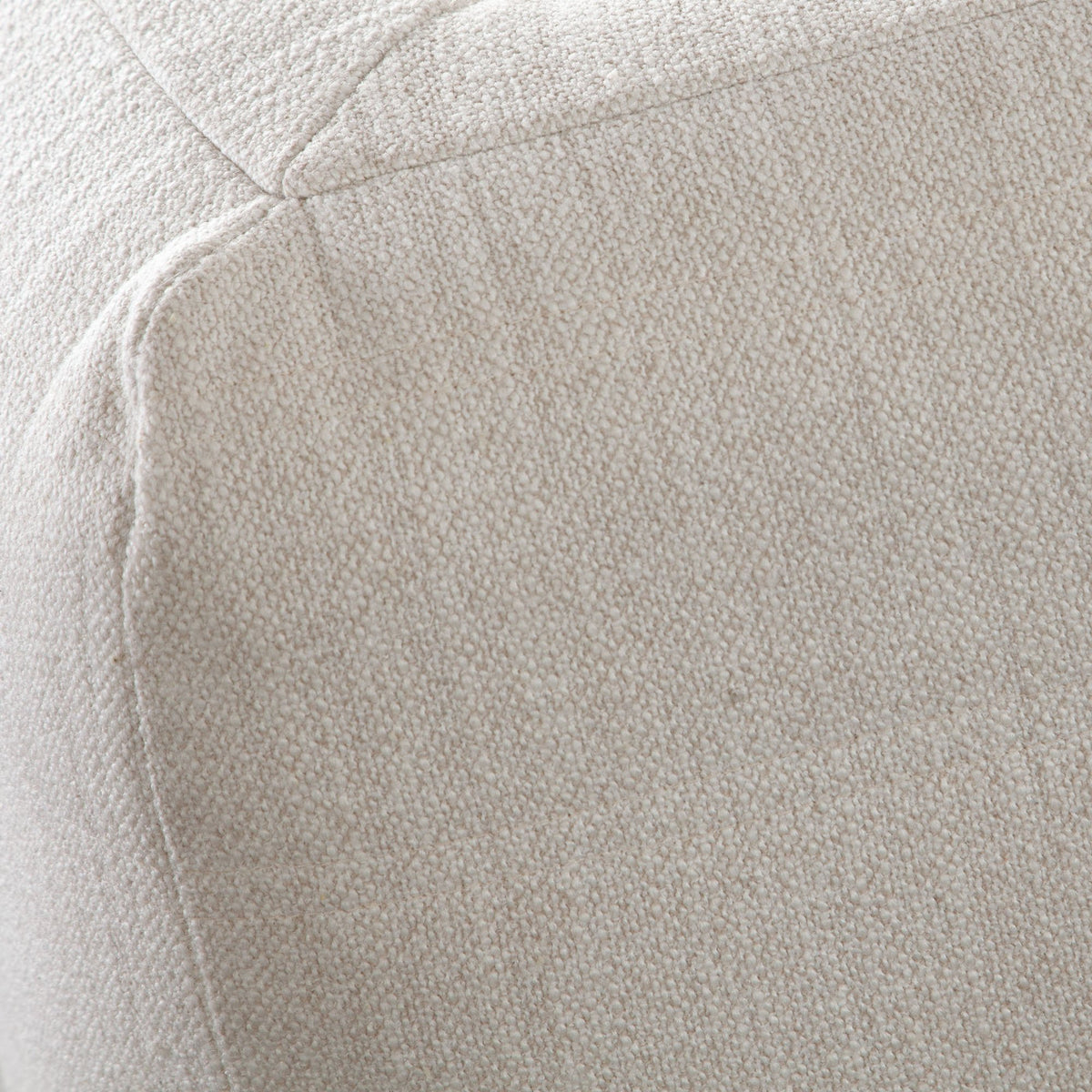 Ezra Cream Fabric 5-Pc Sectional 122" x 122" - Ornate Home
