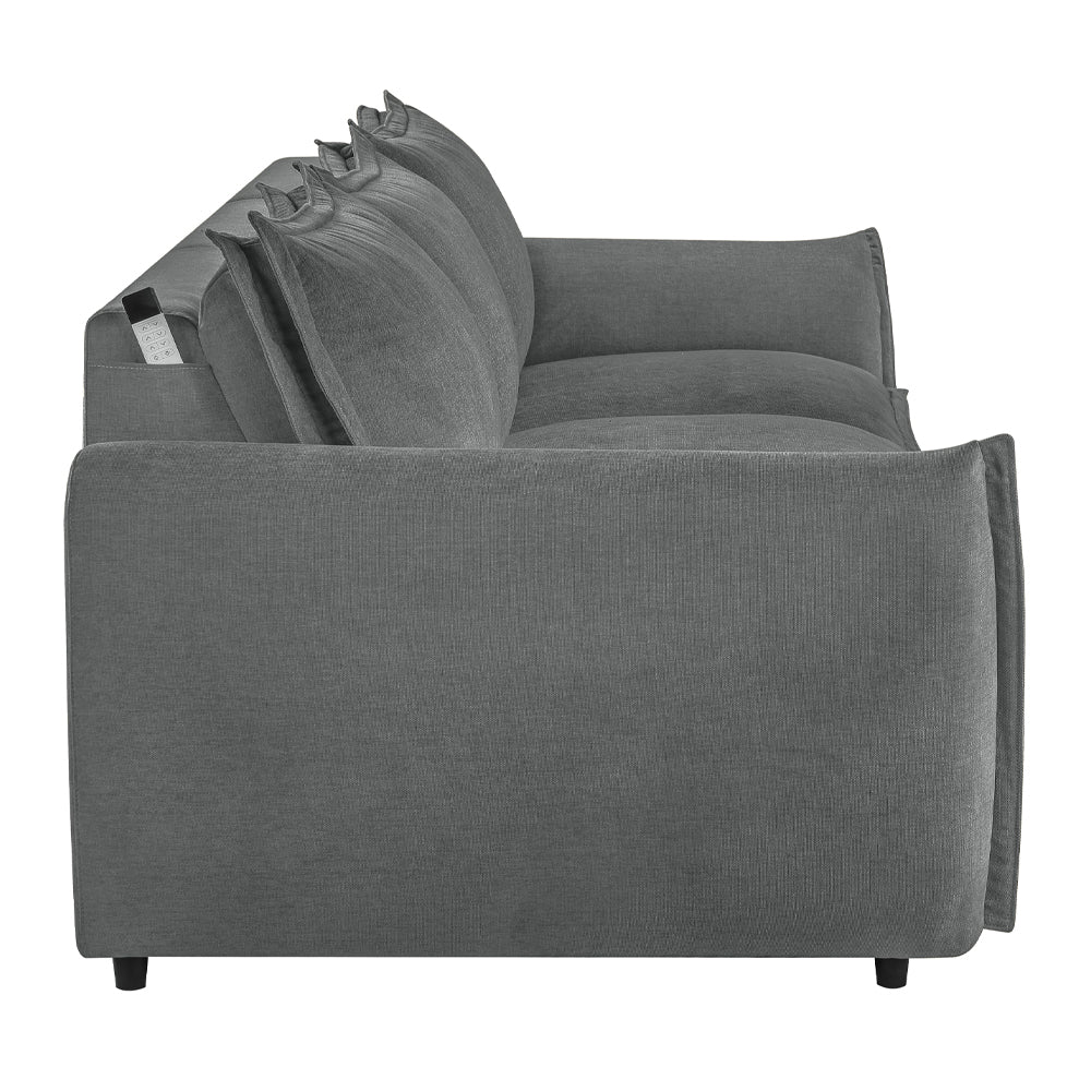 Eaden Gray Power Sofa Sleeper - Ornate Home