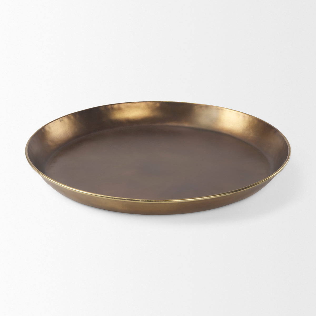 Eagan Brass Aluminium Tray Large - Ornate Home