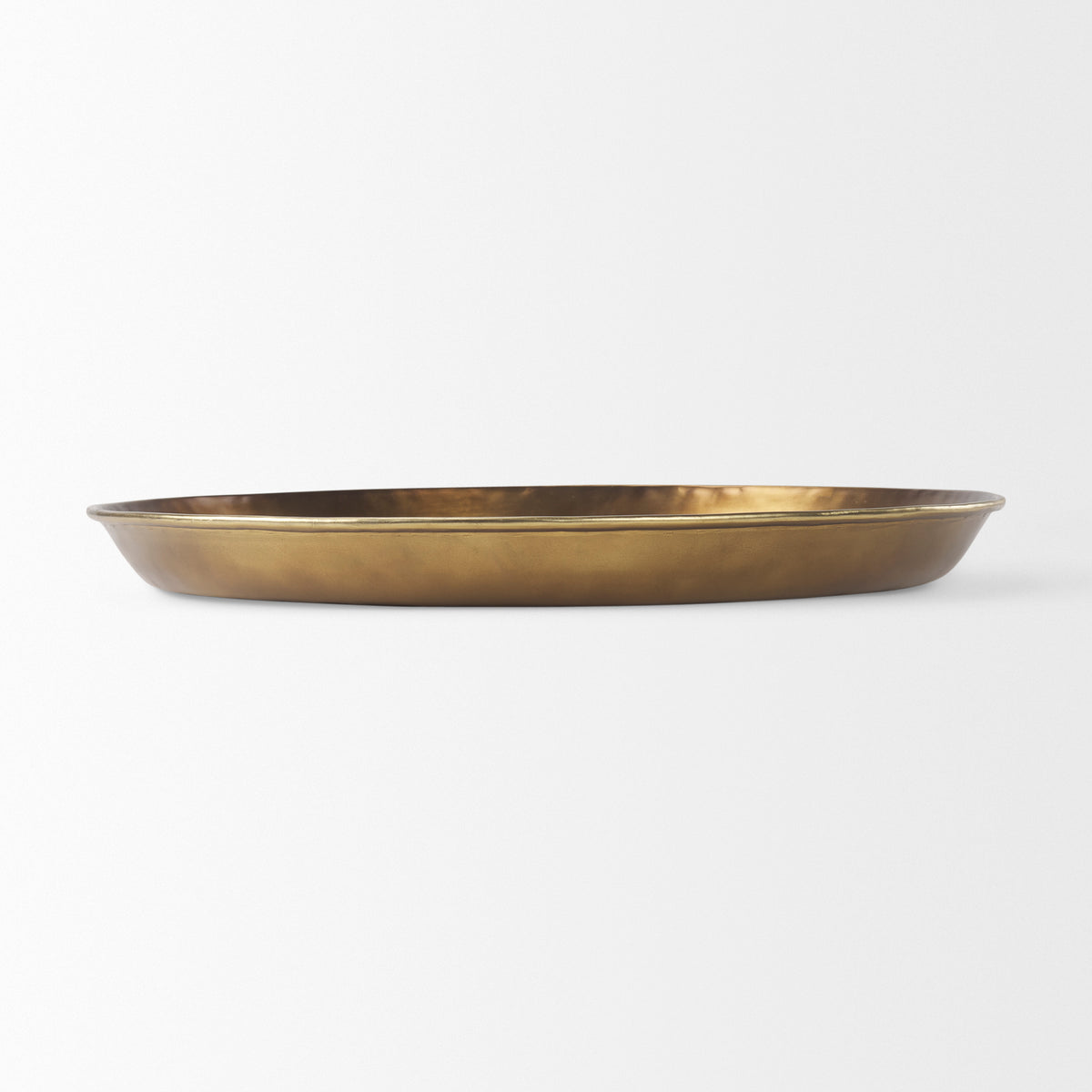 Eagan Brass Aluminium Tray Large - Ornate Home