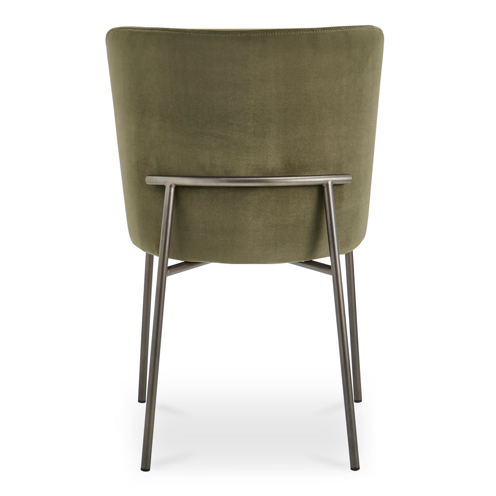 Early Green Dining Chair Mohair (Set of 2) - Ornate Home