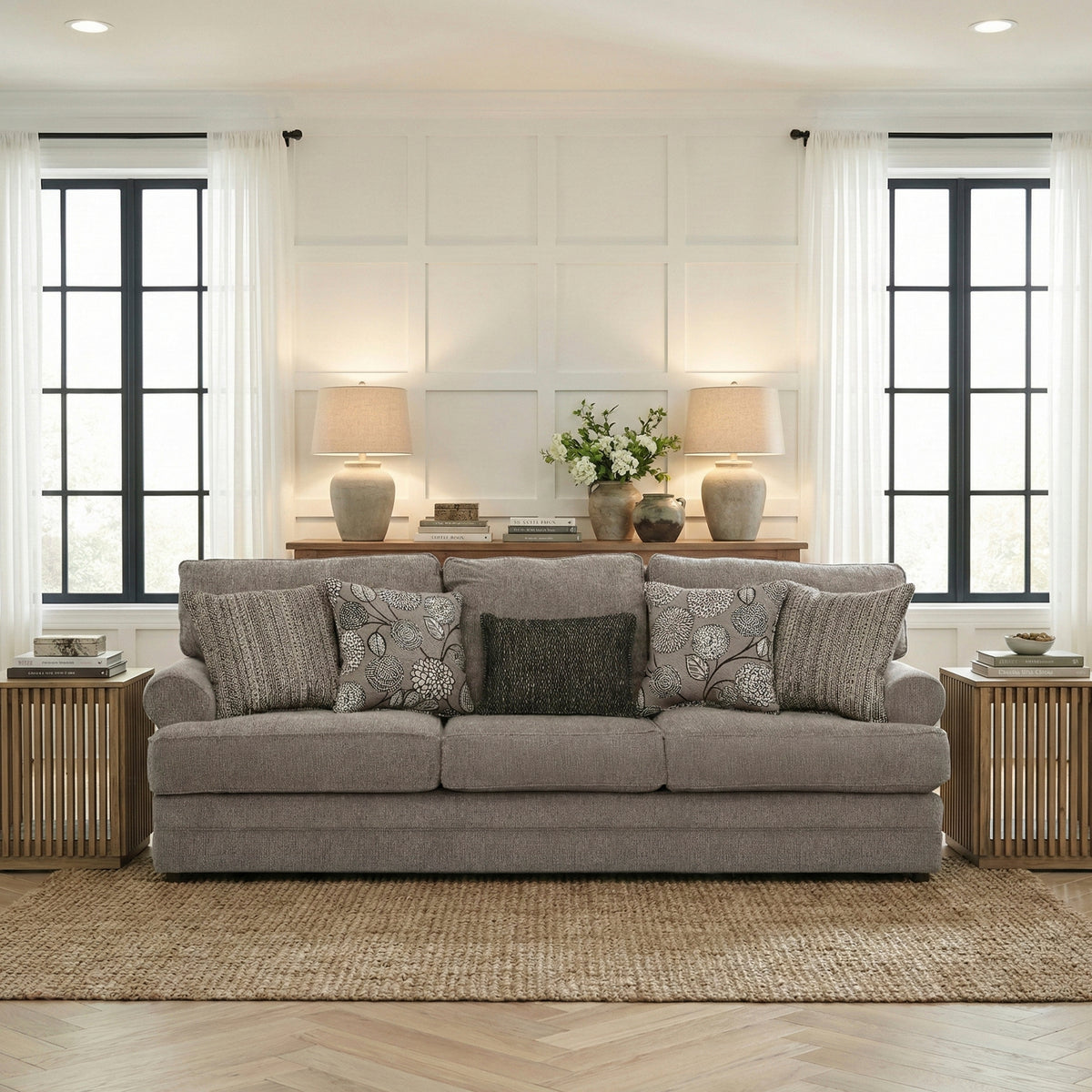Earthen Beige Sofa - Ornate Home