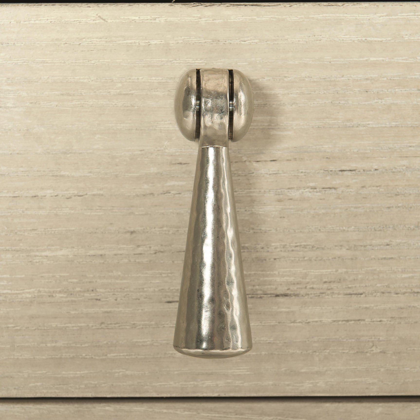 East Hampton Cerused Linen Nightstand - Ornate Home